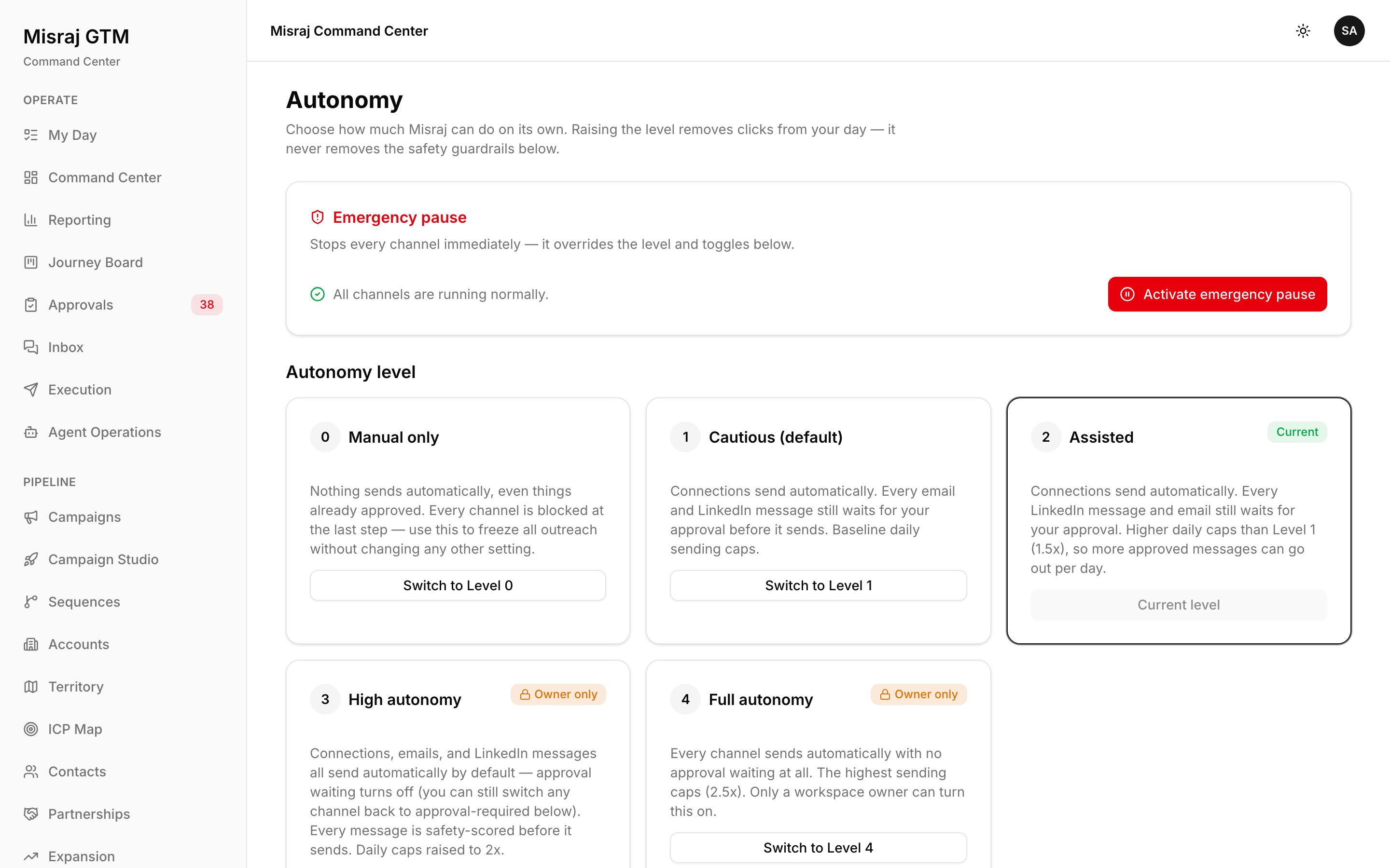 Autonomy screenshot