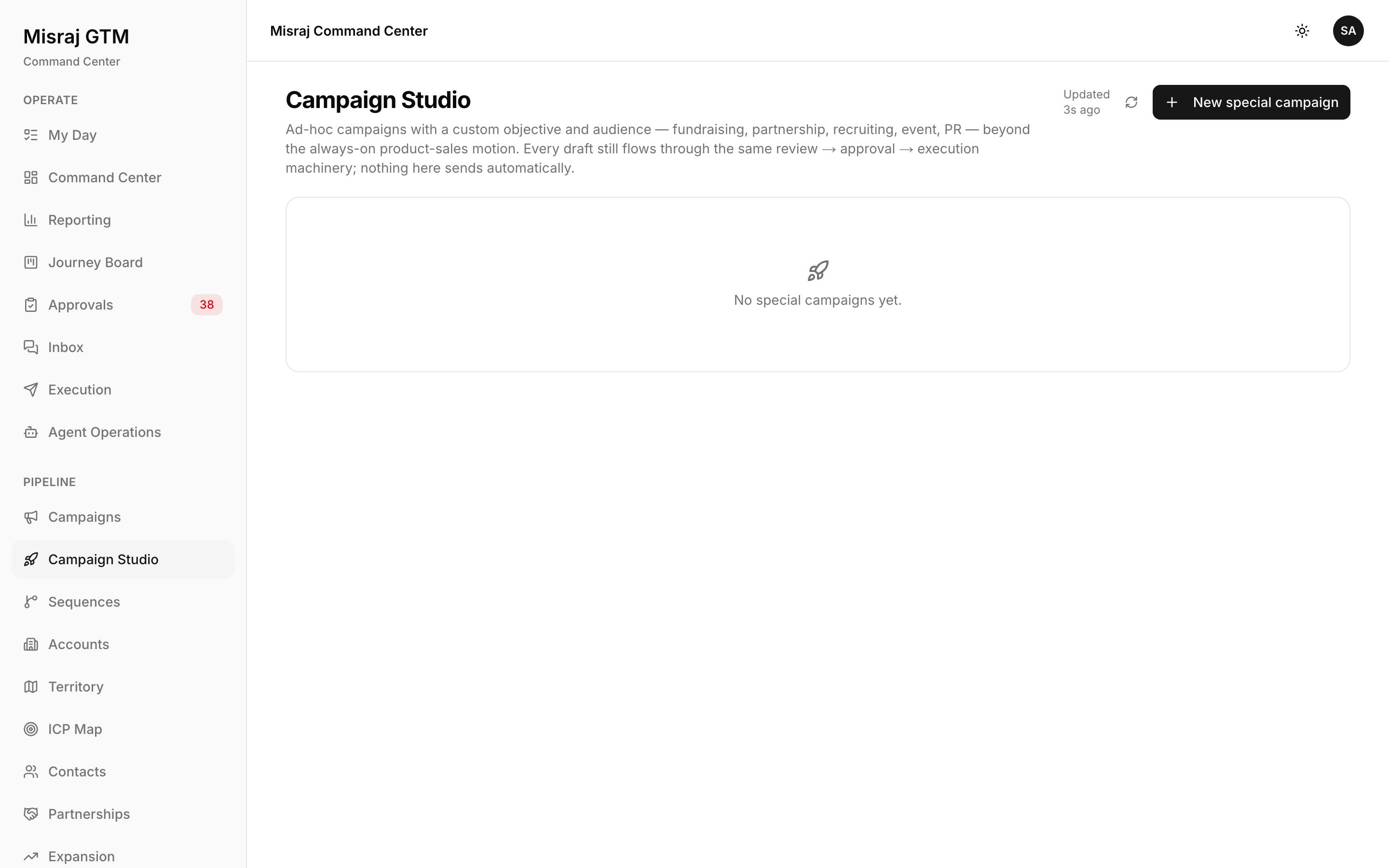 Campaign Studio screenshot